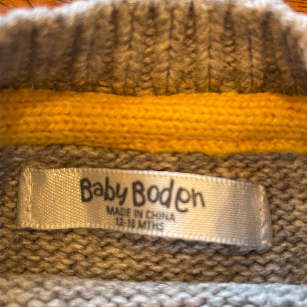 Baby Boden | cashmere blend sweater | 12-18 months - Picture 2 of 7